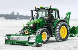 Tracteur de deneigement residentiel